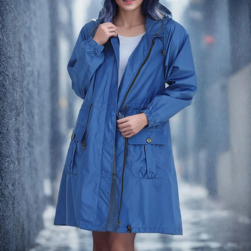 Waterproof Windbreaker Zipper Coat