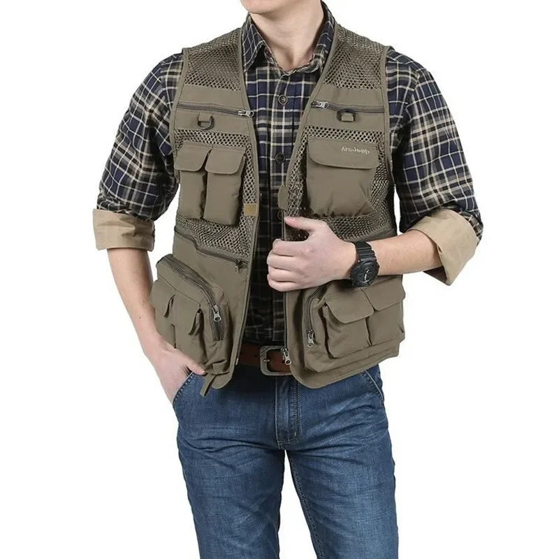 Tactical quick-drying male vest