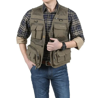 Tactical quick-drying male vest