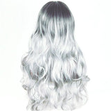 Long Wavy Gradient Synthetic Natural Wig
