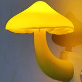 220V Sensor Plug in LED Bed Cute Mushroom Nightlight