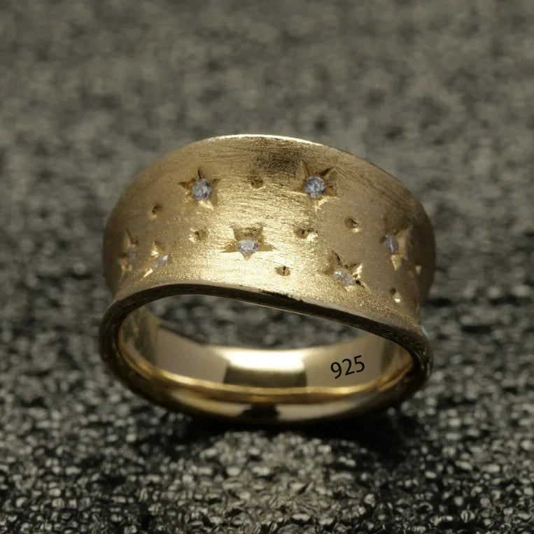 925 Sterling Silver Flower Ring