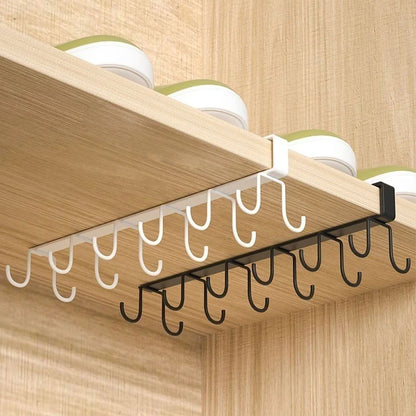 Multifunctional double-row storage hooks