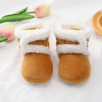 Cute non-slip toddler boots