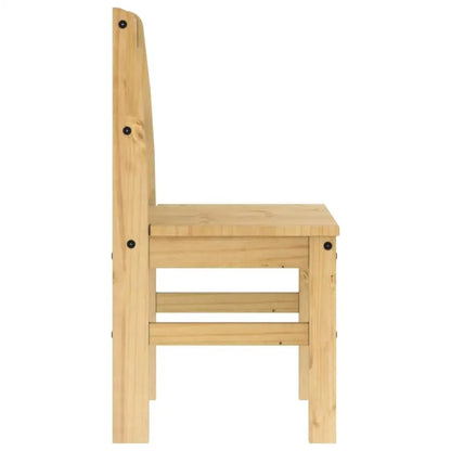 Set of 2 panama dining chairs