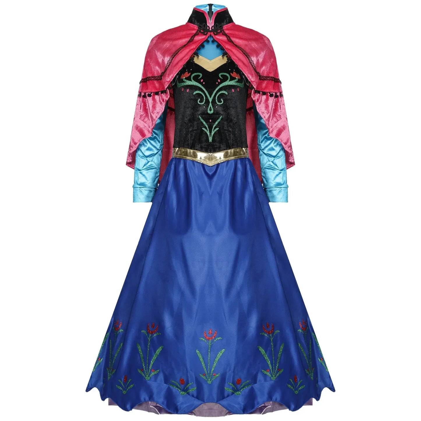 Frozen anna princess cosplay costumes