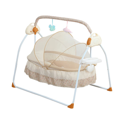 Portable Electric Bluetooth Baby Swing Cradle