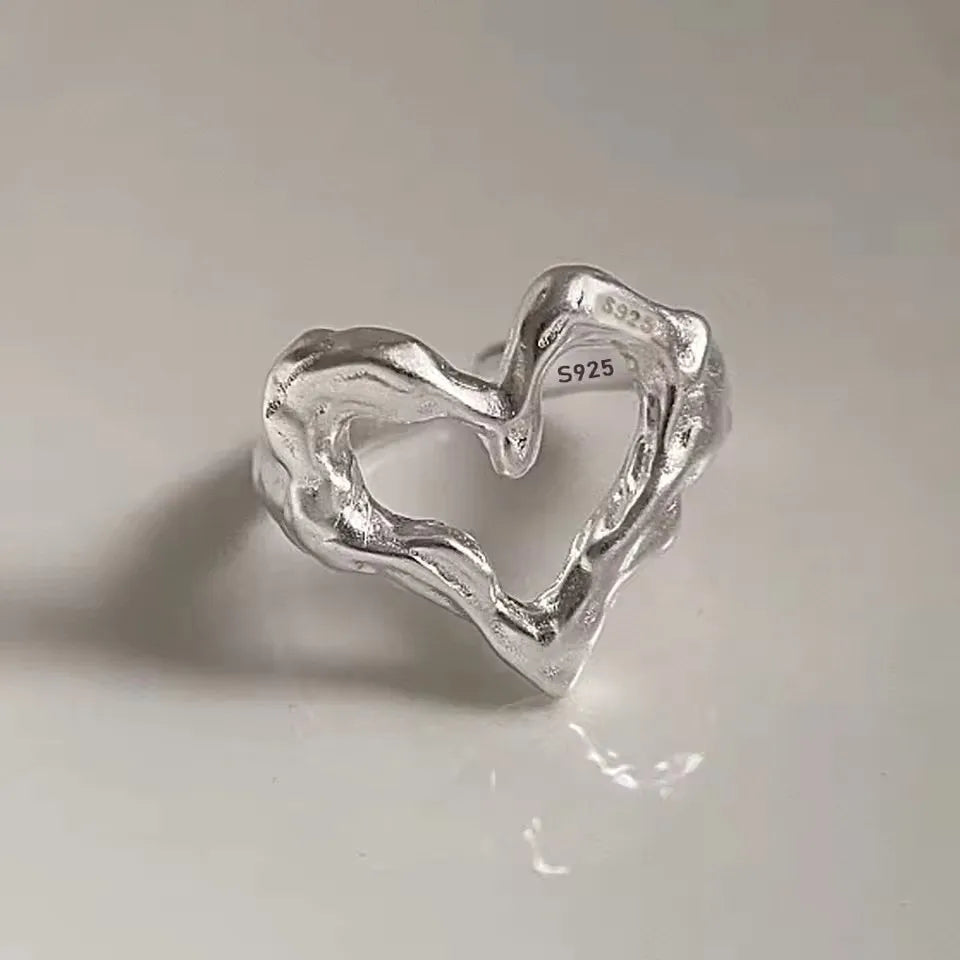 925 Sterling Silver Flower Ring