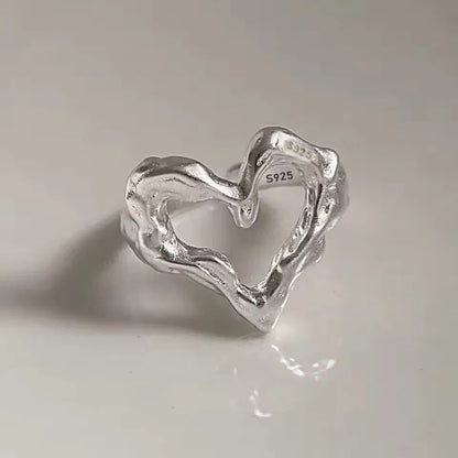 925 Sterling Silver Flower Ring