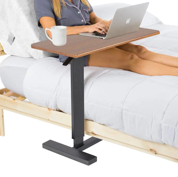 Heavy-Duty Rolling Cart Bedside Table