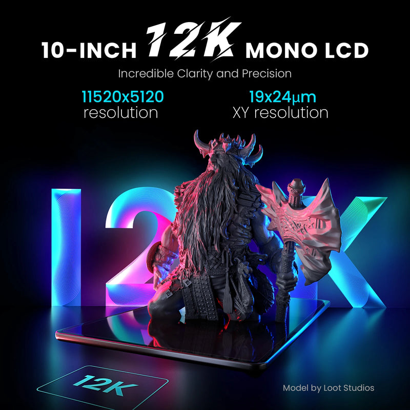 Mono LCD Resin 3D Printer
