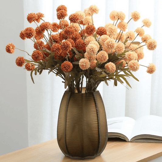 Silk dandelion artificial flower bouquet