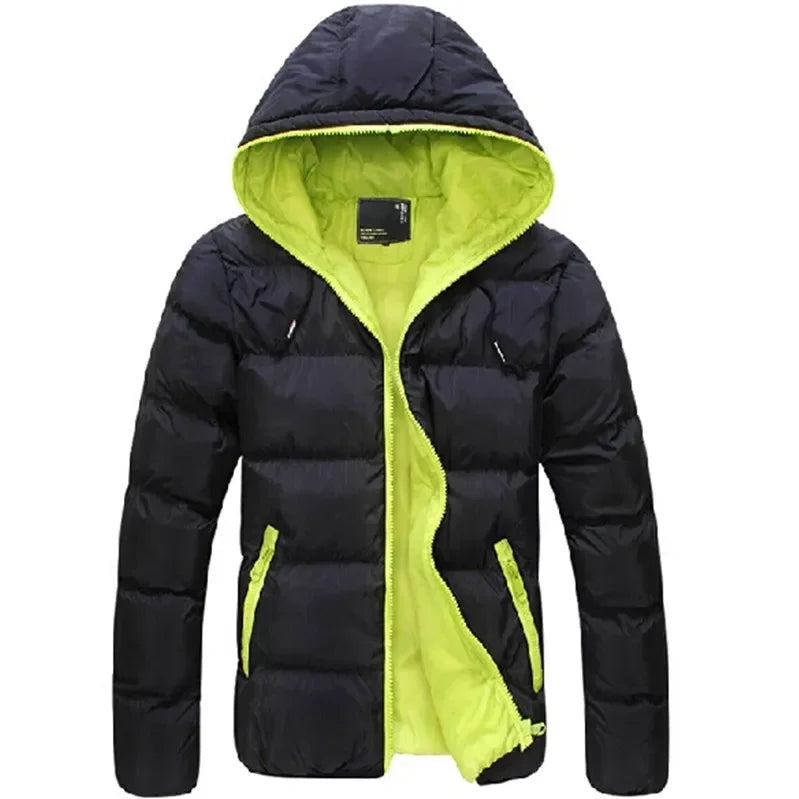 Men's Hooded Winter Cotton Coat