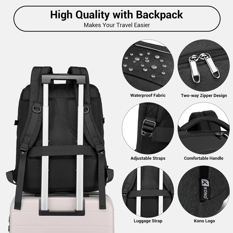 Laptop and Weekend Duffel Bag