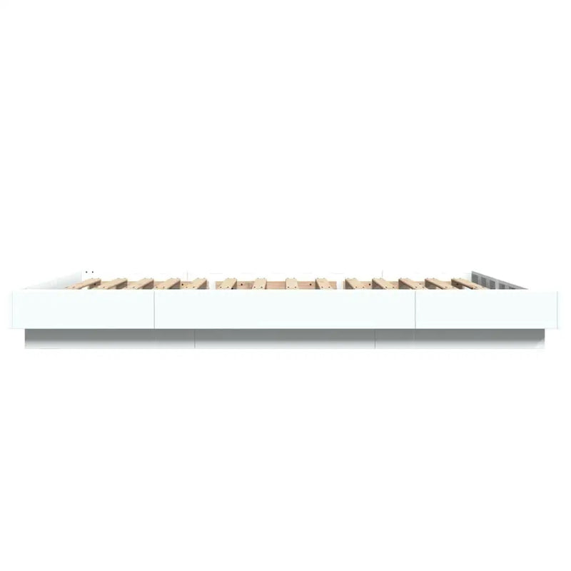 Stylish White Bed Frame