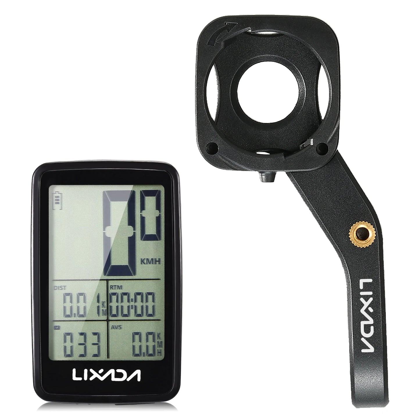 Usb rechargeable wireless bike cycle computer