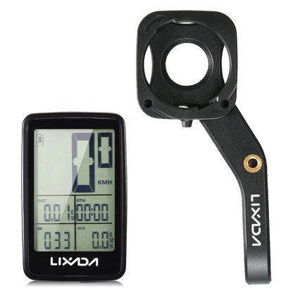 Usb rechargeable wireless bike cycle computer