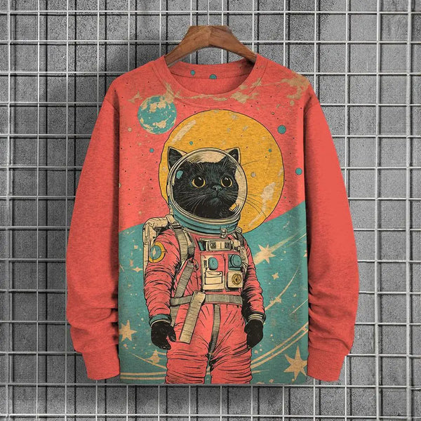 Japanese 3D Printed Casual Hoody Sweatshirt