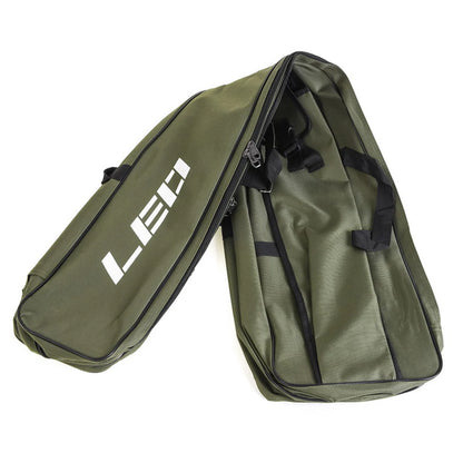 Portable durable fishing rod tackle bag
