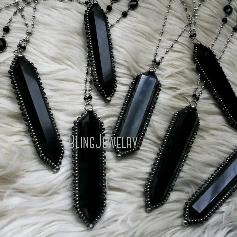 Crystal Stainless Steel Necklace