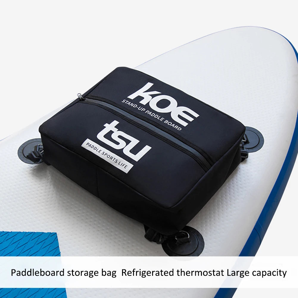 Lightweight oxford cooler storage bag with fixing buckle
