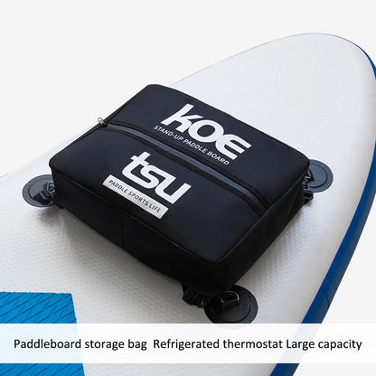 Lightweight oxford cooler storage bag with fixing buckle