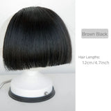 Synthetic Fake Bangs In Hair Extensions