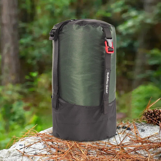 Multi-purpose ultralight sleeping bag stuff sack