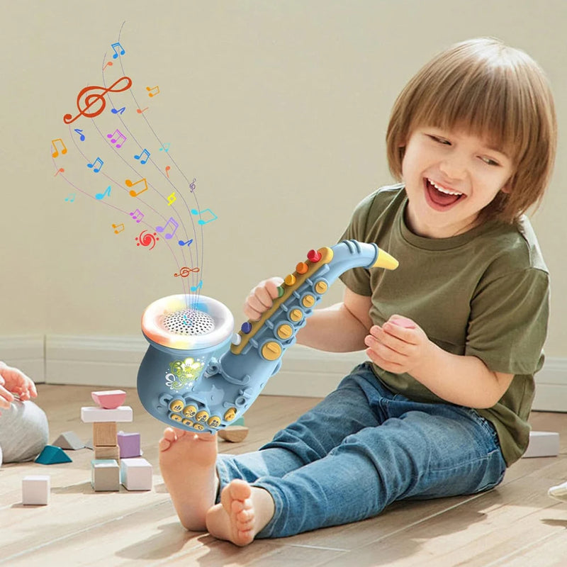 Kid's Saxophone Toy Trumpet with Light