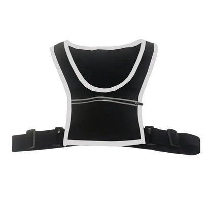 Reflective cycling vest sbr sports phone holder bag