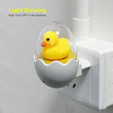 EU Plug 220V Wall Socket LED Night Light