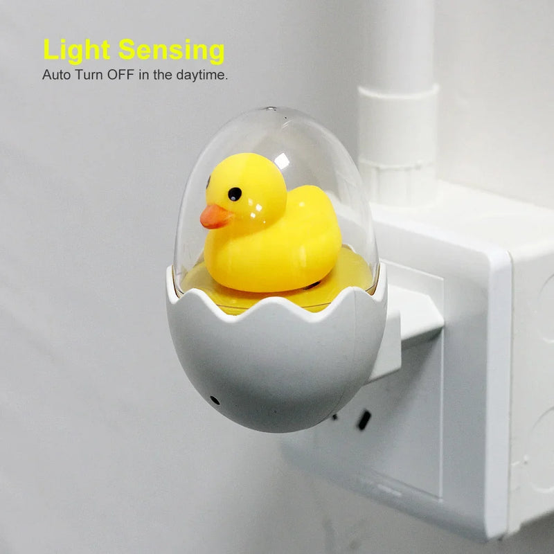 EU Plug 220V Wall Socket LED Night Light