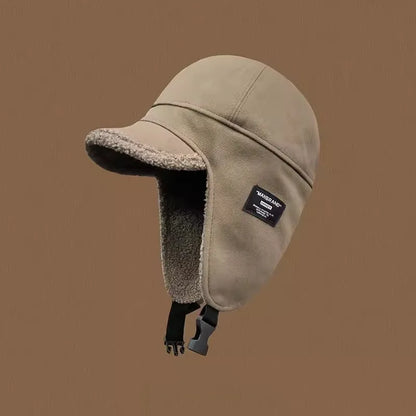 Windproof warm ear protection bomber hats