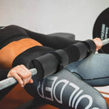 Durable 7 Pack Set of Barbell Hip Thrust and Squat Pad