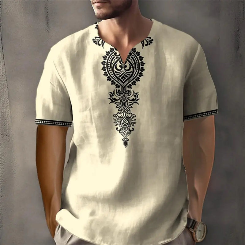 Fashion African Dashiki Men's Culture T-shirt