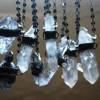 Crystal Stainless Steel Necklace