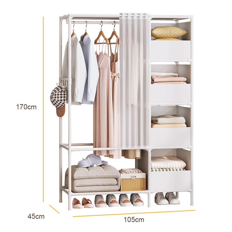 Floor-Standing Large Capacity  Wardrobe