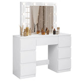 Cosmetic Table with LED Lighting