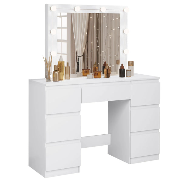 Cosmetic Table with LED Lighting