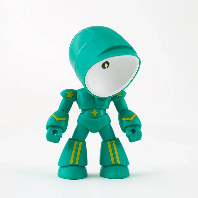 LED Cartoon Cute Hero Police Desk Lamp