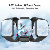 1.85" HD Fitness Watch with Heart Rate Sleep Monitor