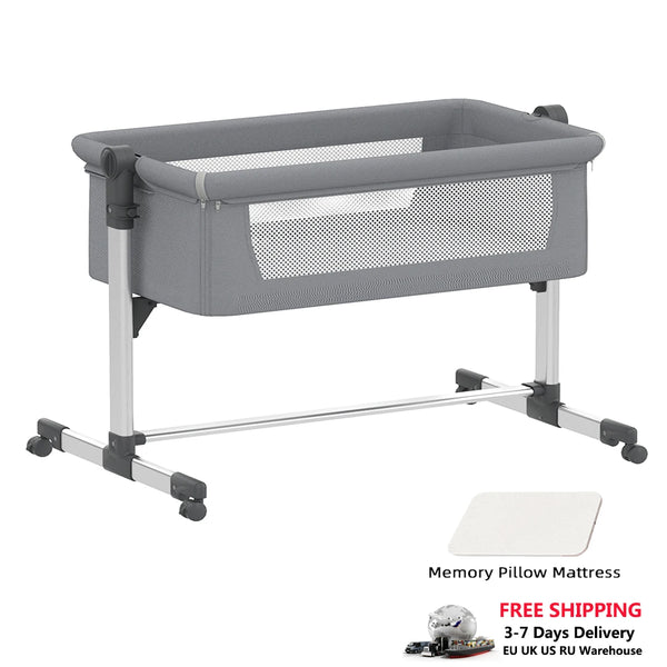 Baby Bedside Cots with Mattress