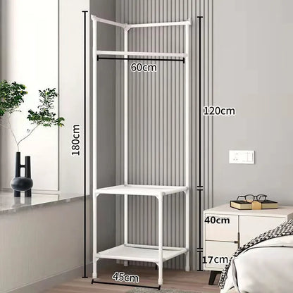 Three Layers Bedroom's Corner Rack