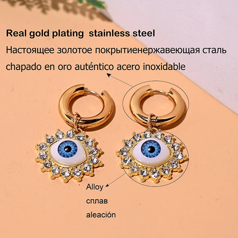 Stainless Steel Hoop Earrings