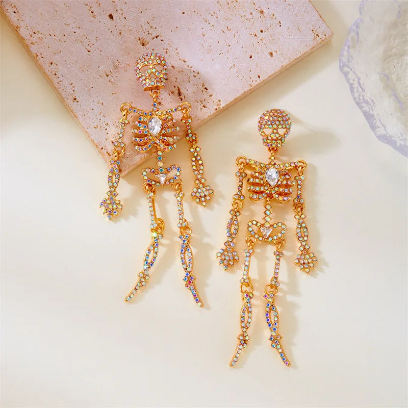 Halloween Retro Long Earrings