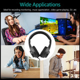 Wired Stereo Monitor Headphones