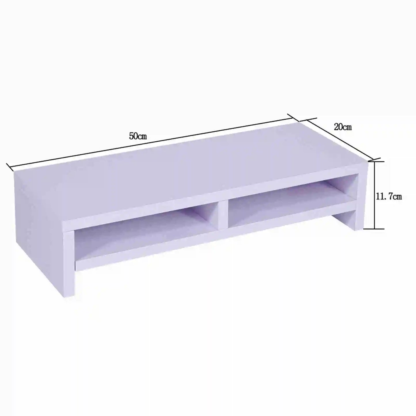Desktop monitor riser stand