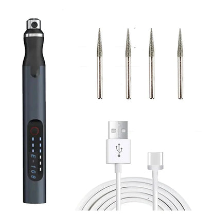 Usb cordless rotary woodworking engraving pen diy