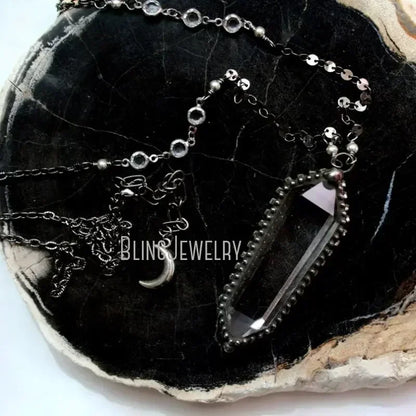 Crystal Stainless Steel Necklace