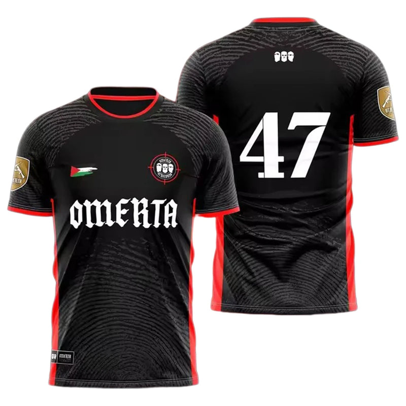 Summer 3D Print Breathable Jersey
